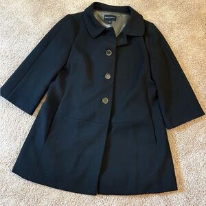 Banana Republic Black Pea Coat